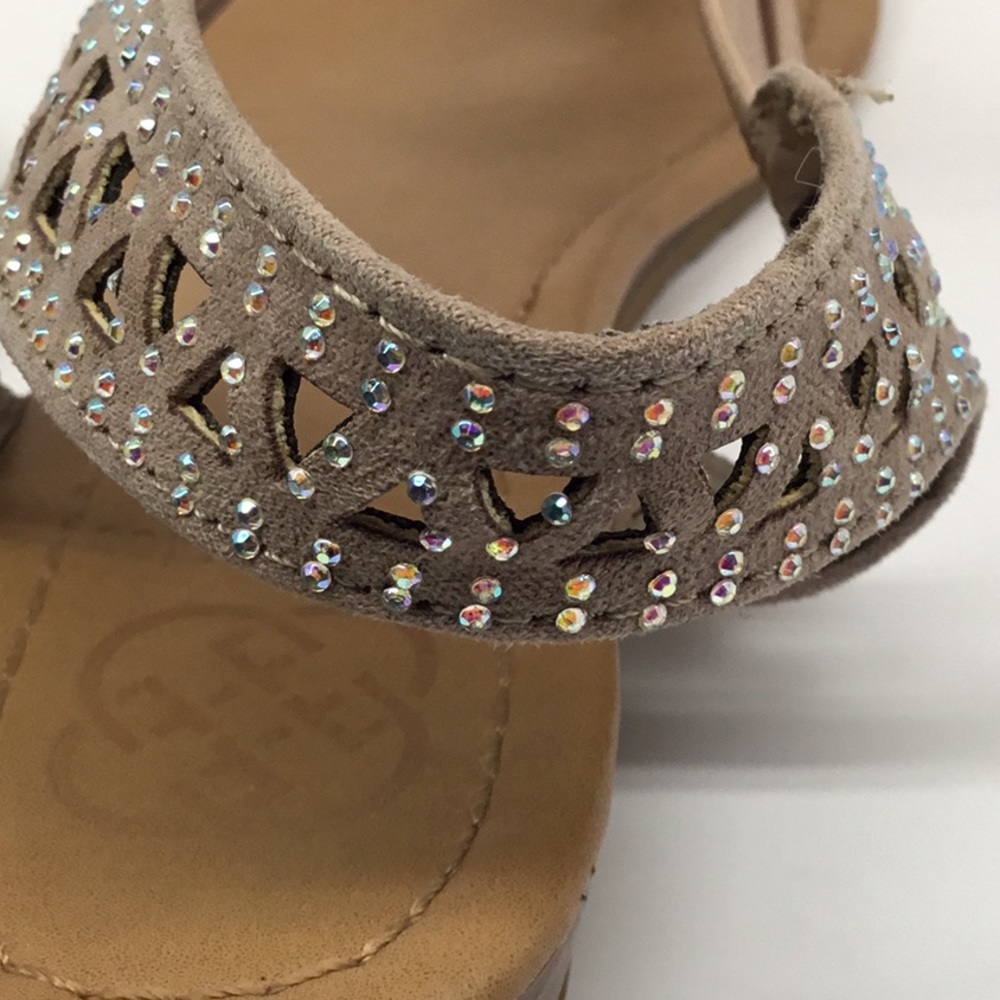 Daisy Fuentes Wedge Summer Sandals - Picture 11 of 13